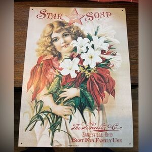 Vintage Star Soap metal sign by Desperate enterprises